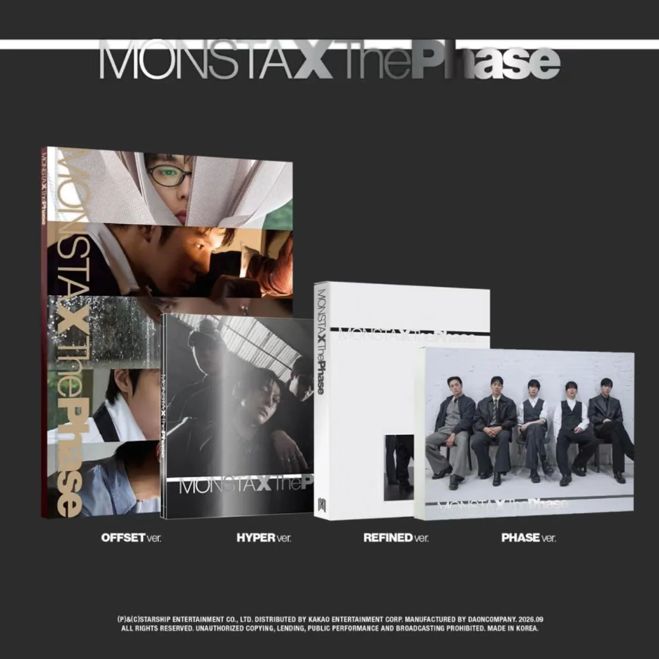 MONSTA X - THE PHASE - PRE-ORDER