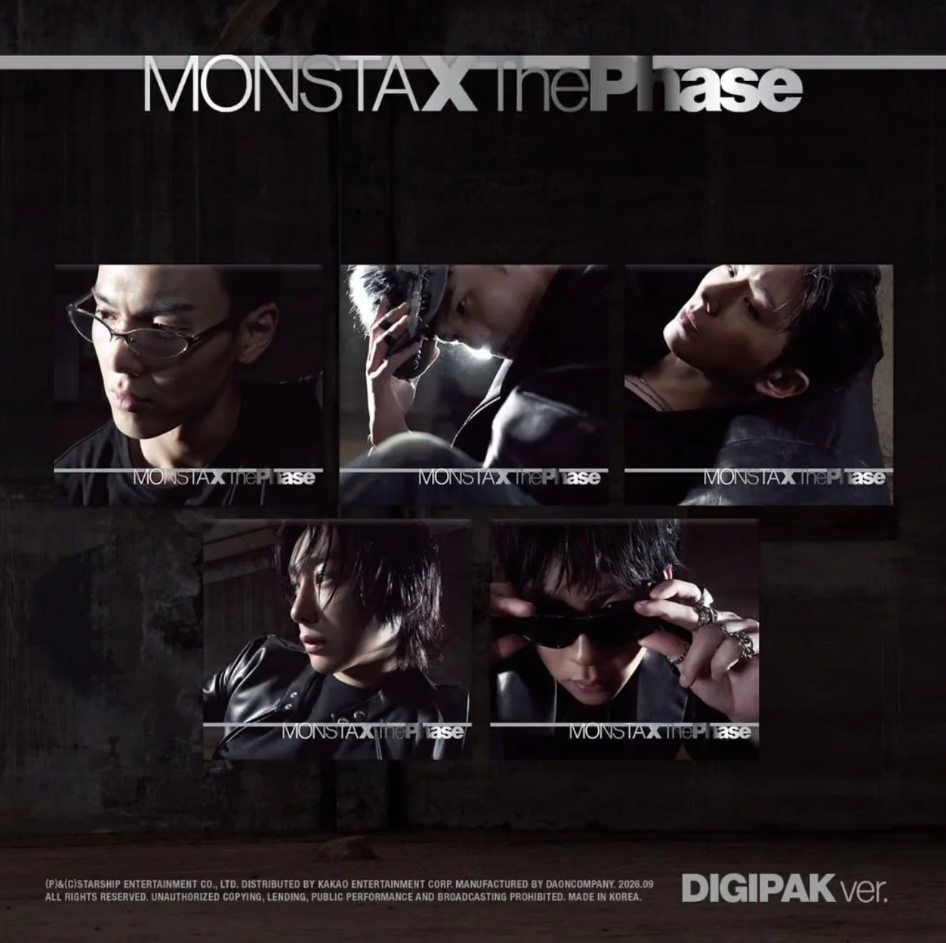 MONSTA X - THE PHASE - DIGIPAK VER