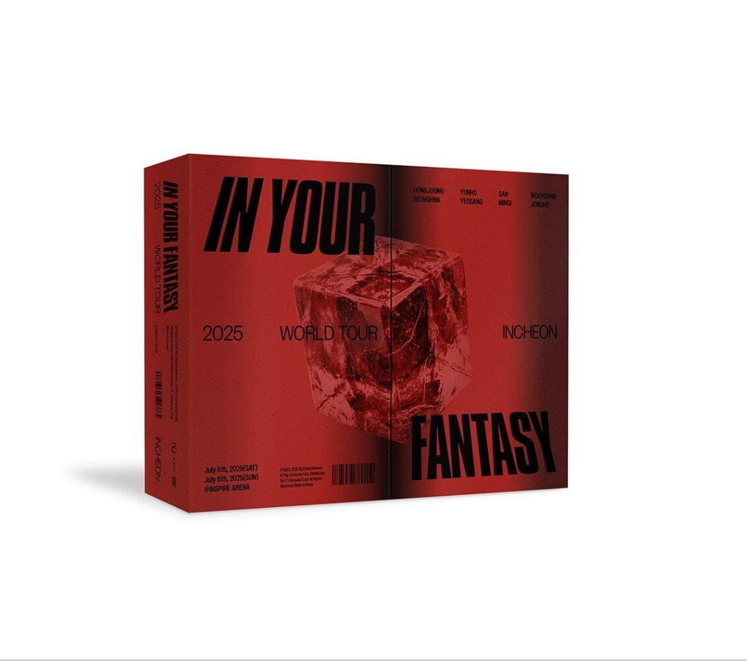 ATEEZ - 2025 WORLD TOUR 'IN YOUR FANTASY' IN INCHEON (DVD)