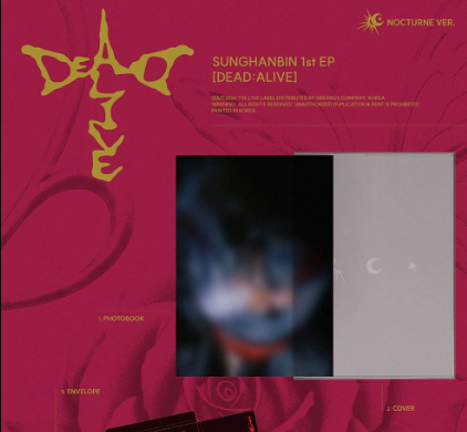 SUNG HANBIN - DEAD:ALIVE 1ST EP ALBUM PHOTOBOOK VER