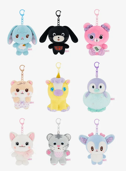 TWICE - TDOONGZ PLUSH KEYRING - TWICE THE THRILL- PRE-ORDER