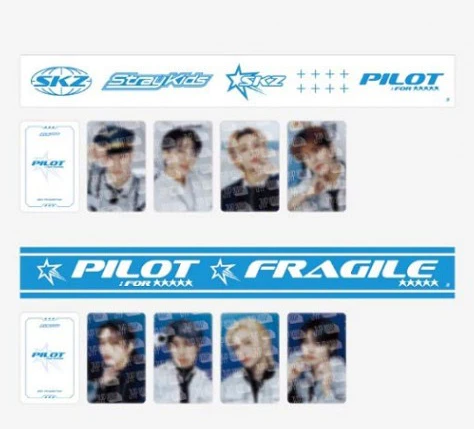 Stray Kids 3rd Fan Meeting PILOT : FOR ★★★★★/ BOX TAPE SET