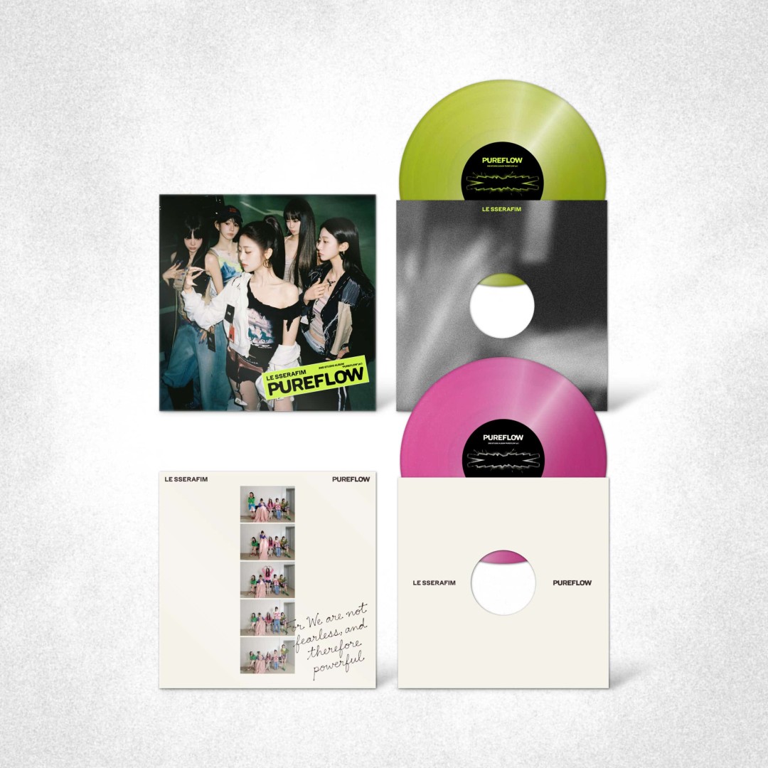 LE SSERAFIM - PUREFLOW 2ND ALBUM VINYL