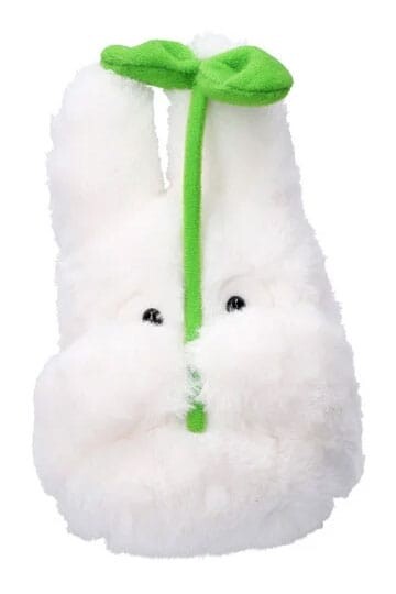 Mi vecino Totoro Nakayoshi Figura de peluche Small Totoro with leaf 19 cm