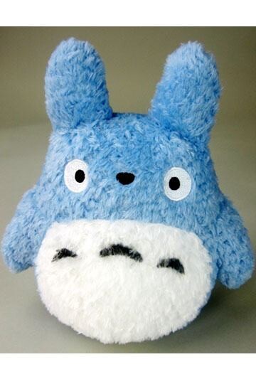 Studio Ghibli Peluche Fluffy Medium Totoro 22 cm