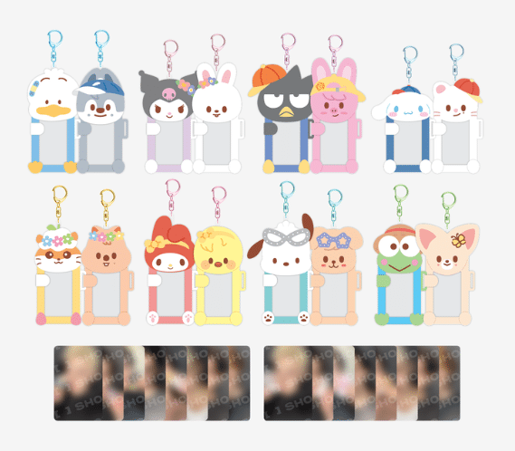 STRAY KIDS - SKZOO X SANRIO CHARACTERS OFFICIAL MD CONNECTING PHOTOCARD HOLDER- pre-order