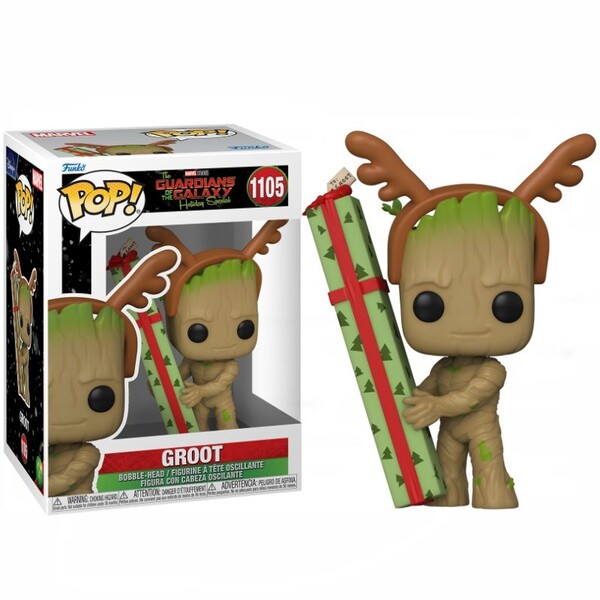 FUNKO POP GUARDIANES DE LA GALAXIA HOLIDAY SPECIALS - GROOT (1105)