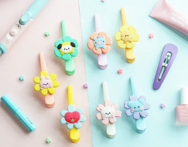 BT21- HAPPY FLOWER CLIP