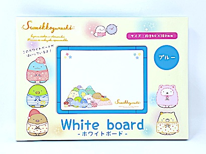 WHITE BOARD SUMIKKO GURASHI (BLUE COLOR)