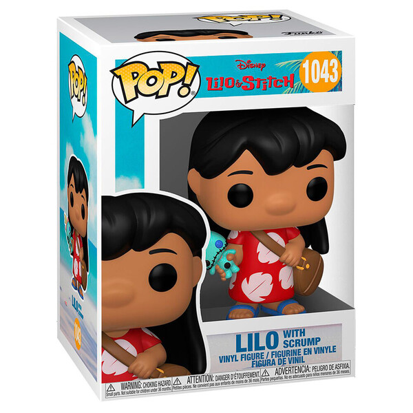 Funko POP Disney Lilo and Stitch Lilo with Scrump- 1043
