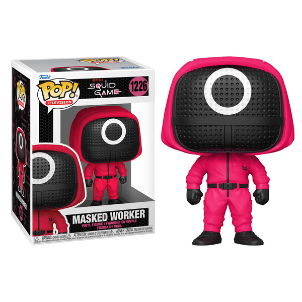 FUNKO POP SQUID GAME (JUEGO DEL CALAMAR) - MASKED WORKER (1226)