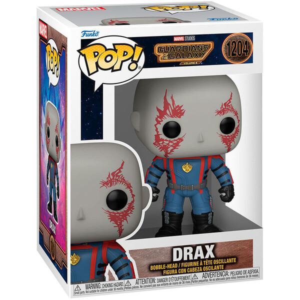 FUNKO POP Marvel Guardianes de la Galaxia 3 Drax (1204)