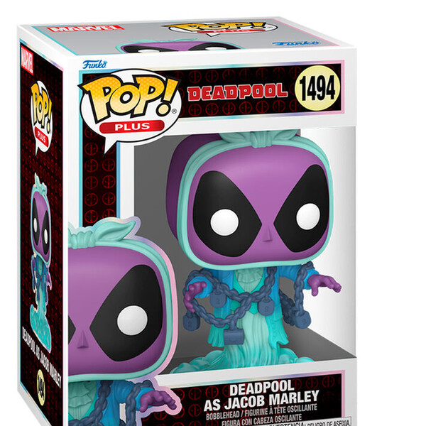 Figura POP Plus Marvel Deadpool - Deadpool as Jacob Marley (1494)