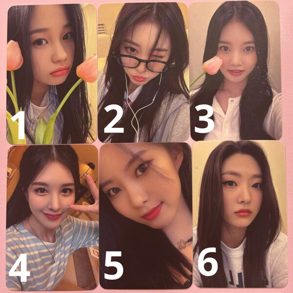 WEEEKLY - PHOTOCARD OFICIAL - COLORISE APPLE MUSIC LUCKYDRAW 1