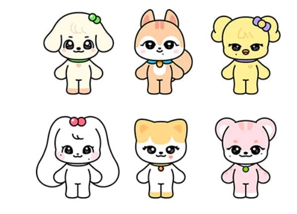 IVE - MINIVE OFFICIAL MD CHARACTER PLUSH DOLL