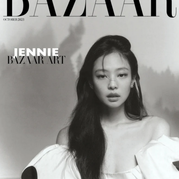 REVISTA HARPER'S BAZAAR KOREA OCTUBRE 2023 (JENO (NCT) Y JENNIE (BLACKPINK))