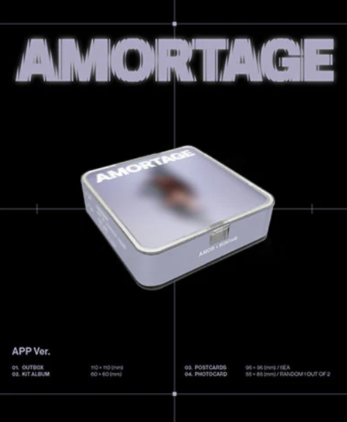 JISOO - AMORTAGE MINI ALBUM