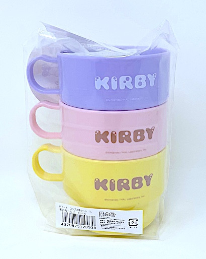 KIRBY - SET 3 VASOS