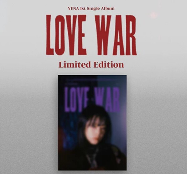 [YENA] LOVE WAR - 1st Album (Limited Edition)