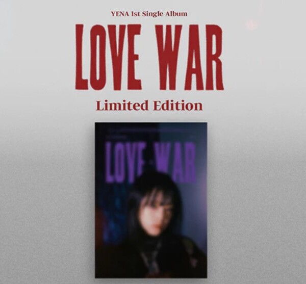 YENA- 1RST ALBUM- LOVE WAR- LIMITED EDITION