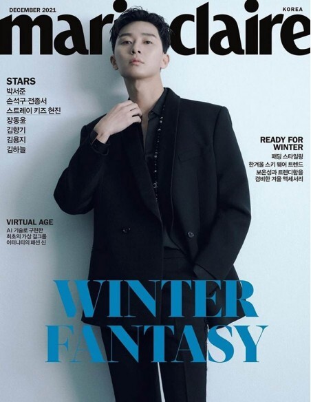 PARK SEOJUN - REVISTA MARIE CLAIRE (DICIEMBRE 2021)