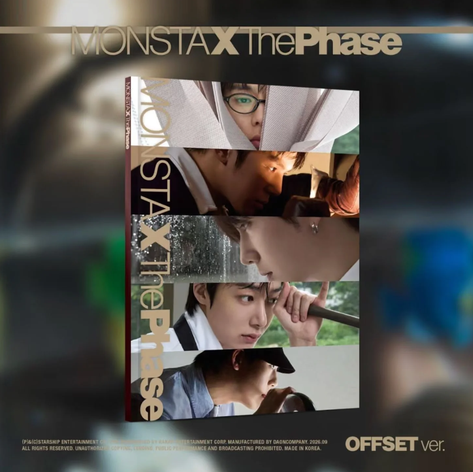 MONSTA X - THE PHASE - PRE-ORDER