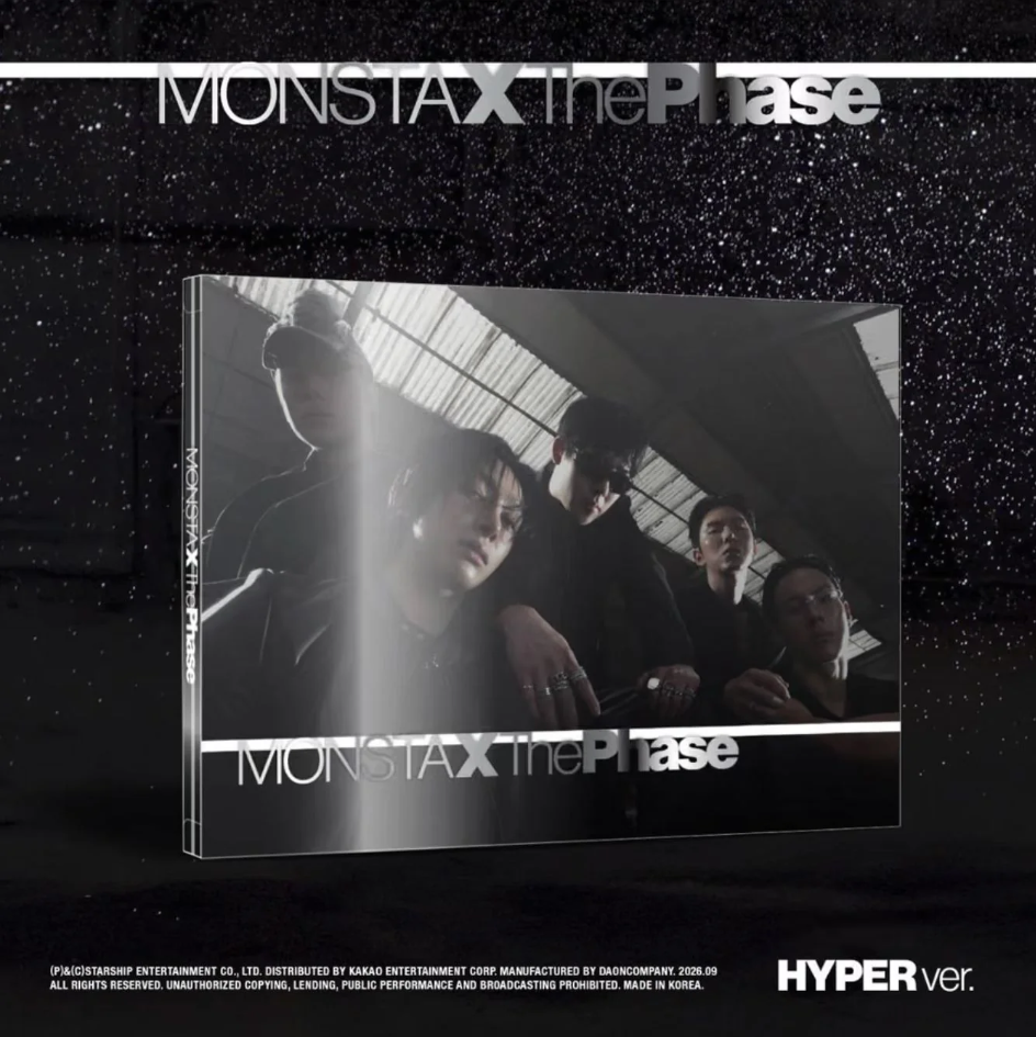 MONSTA X - THE PHASE - PRE-ORDER