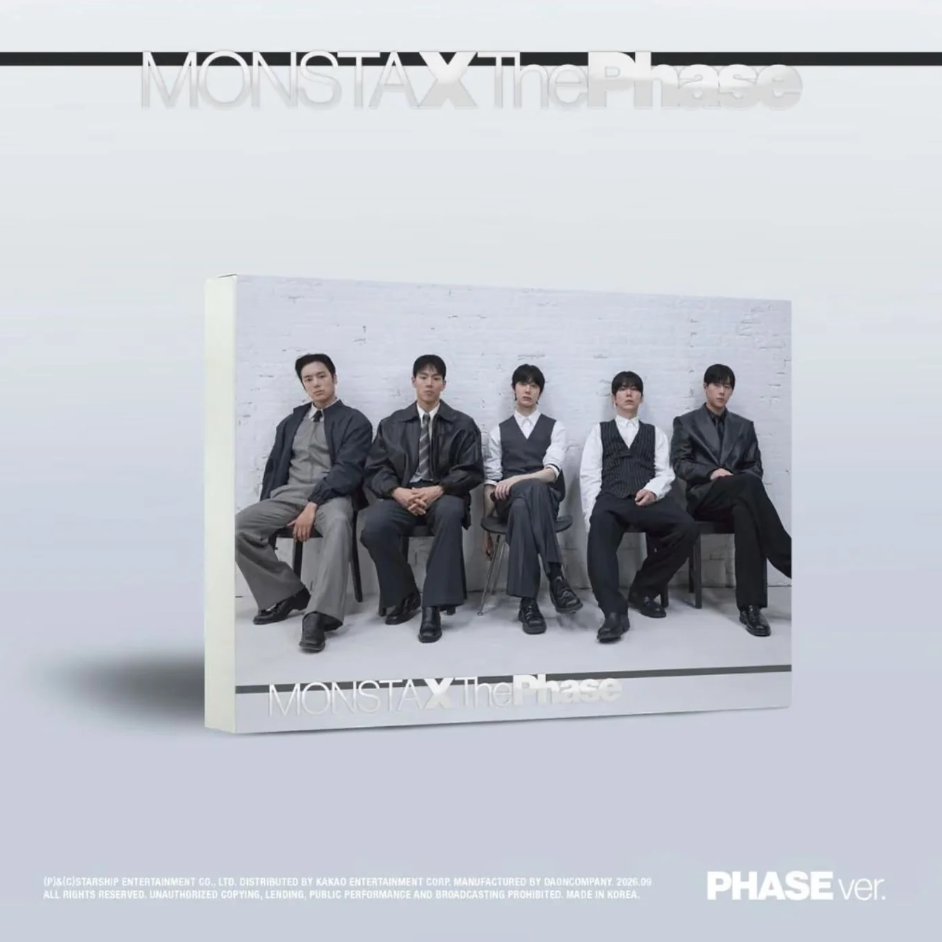 MONSTA X - THE PHASE - PRE-ORDER