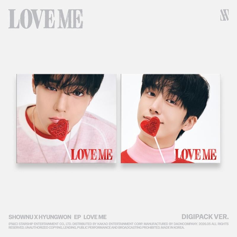 SHOWNU X HYUNGWON (MONSTA X) - LOVE ME DIGIPACK