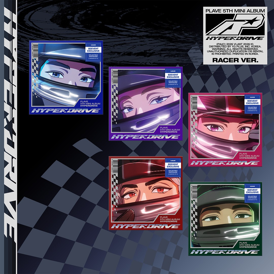 (PRE-ORDER) PLAVE - HYPERDRIVE (5th Mini Album - Racer 82EVENT Exclusive Ver.)- PRE-ORDER