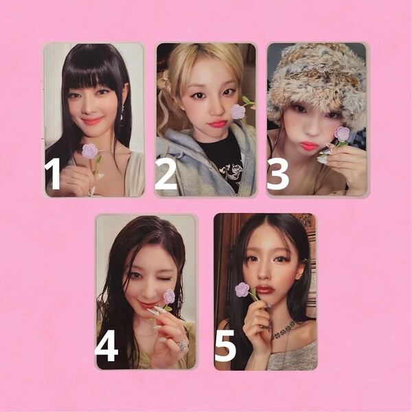 I-DLE - PHOTOCARD OFICIAL - WE ARE - MAKESTAR