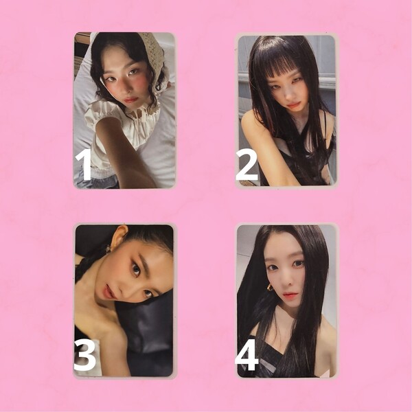 IRENE & SEULGUI - PHOTOCARD OFICIAL - TILT - APPLEMUSIC