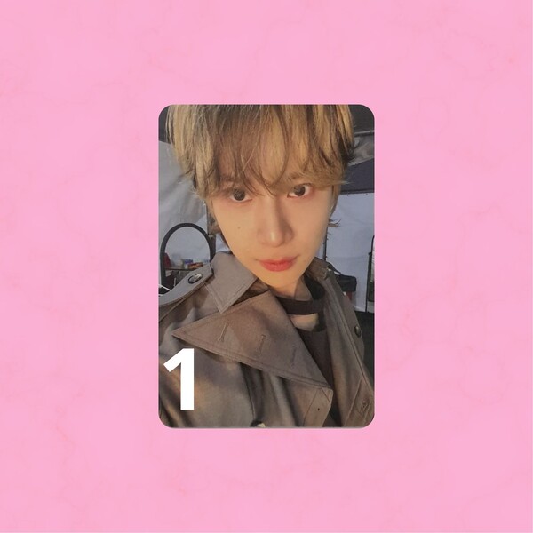 TAEMIN - OFICIAL PHOTOCARD - THE VTH APPLEMUSIC