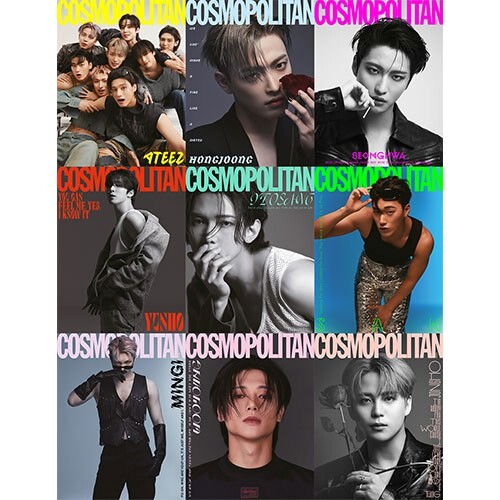 ATEEZ - COVER COSMOPOLITAN MAGAZINE- 2023 AUGUST ISSUE