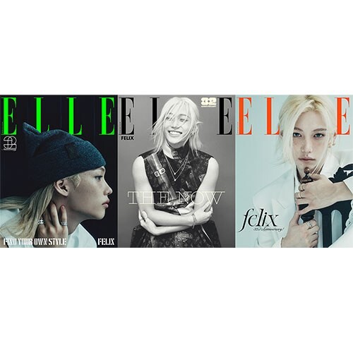 FELIX (STRAY KIDS) - REVISTA ELLE (24/11) COVER