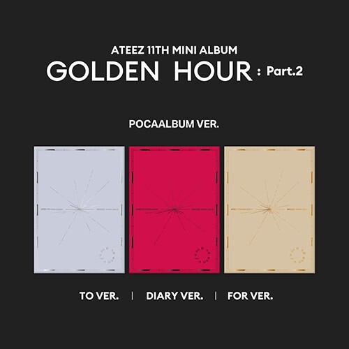 (ATEEZ) - 11th Mini Album [GOLDEN HOUR : Part.2] (POCAALBUM VER.)