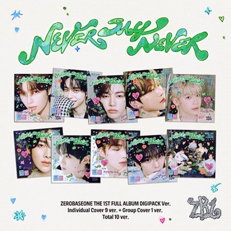 ZEROBASEONE - NEVER SAY NEVER (DIGIPACK VER.)- PRE-ORDER