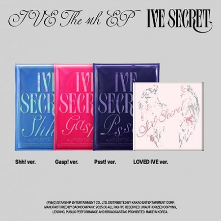 IVE - IVE SECRET 4TH EP ALBUM STANDARD