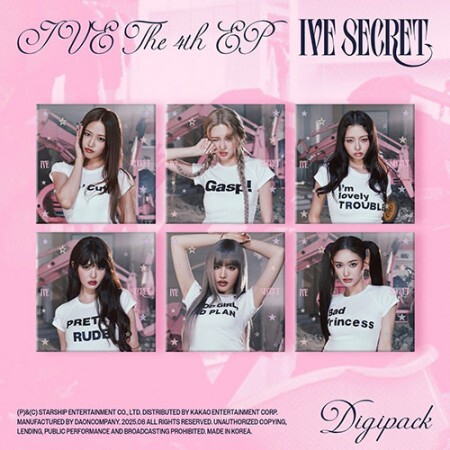 IVE - IVE SECRET 4TH EP ALBUM DIGIPACK