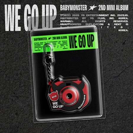 BABYMONSTER - WE GO UP 2ND MINI ALBUM MINI BEAM KEYRING VER- pre-order