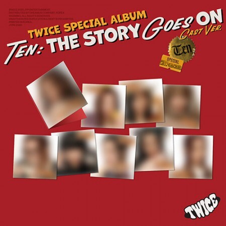 TWICE - TEN : THE STORY GOES ON SPECIAL ALBUM CAST VER- pre-order