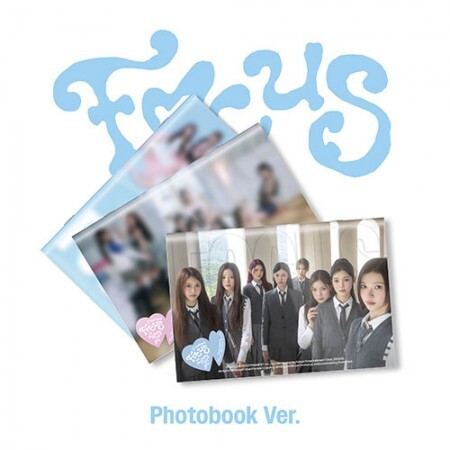 HEARTS2HEARTS - FOCUS 1ST MINI ALBUM PHOTOBOOK VER-