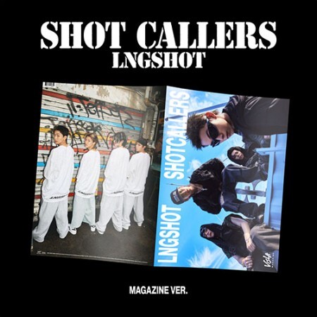LNGSHOT - SHOT CALLERS 1ST EP ALBUM MAGAZINE VER