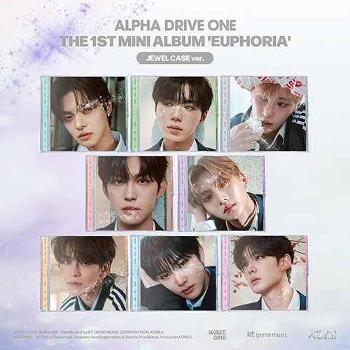 ALPHA DRIVE ONE - THE 1ST MINI ALBUM [EUPHORIA] (JEWEL CASE ver.)