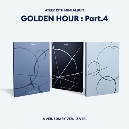WITH POB] ATEEEZ GOLDEN HOUR : Part.4 (A Ver / Diary Ver / Z Ver)