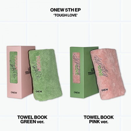 ONEW - TOUGH LOVE 5TH MINI ALBUM TOWEL BOOK VER- pre-order
