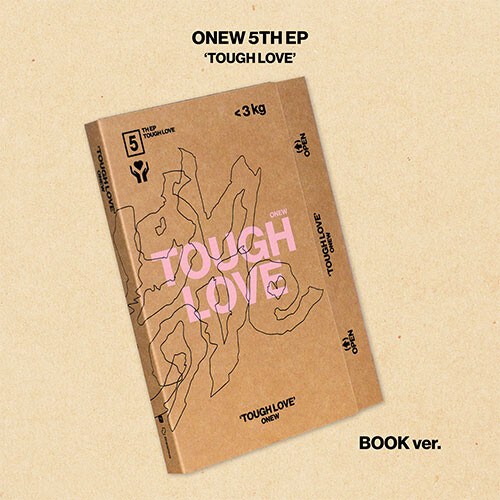 ONEW - TOUGH LOVE 5TH MINI ALBUM BOOK VER- pre-order