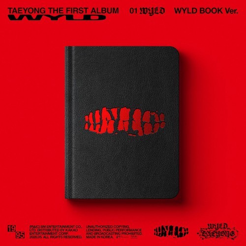 NCT TAEYONG - WYLD 1ST ALBUM WYLD BOOK VER- PRE-ORDER