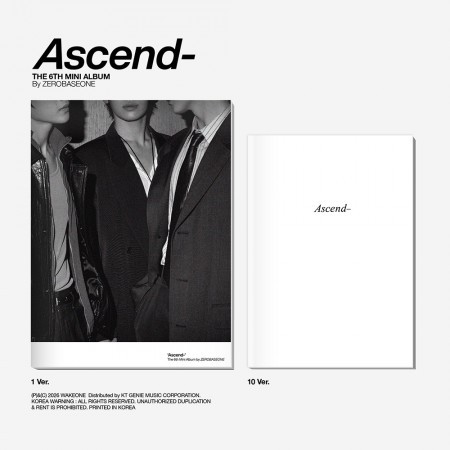 ZEROBASEONE - ASCEND- 6TH MINI ALBUM PHOTOBOOK VER- PRE-ORDER