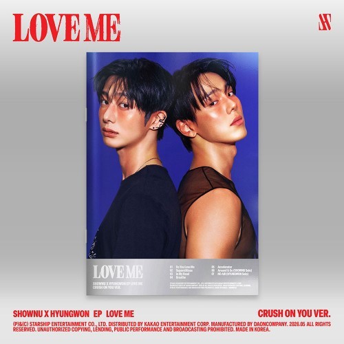 SHOWNU X HYUNGWON (MONSTA X) - LOVE ME- PRE-ORDER